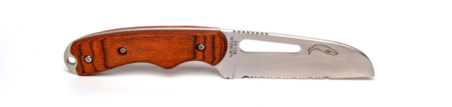 Myerchin serrated fixed blade knife